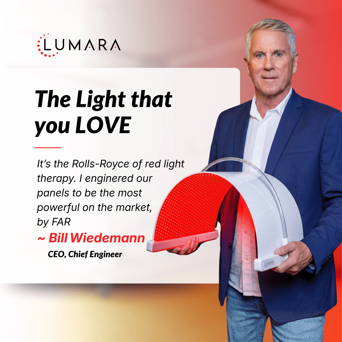 Lumara Illuminate Red V2/ Red Light Panel