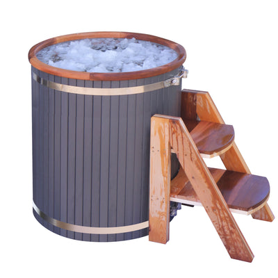 1-Person Cold Plunge Ice Bath Tub, 118 Gallon