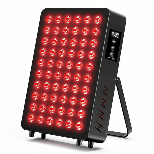 Red Light Therapy Panel with TENS & EMS, Stand Included